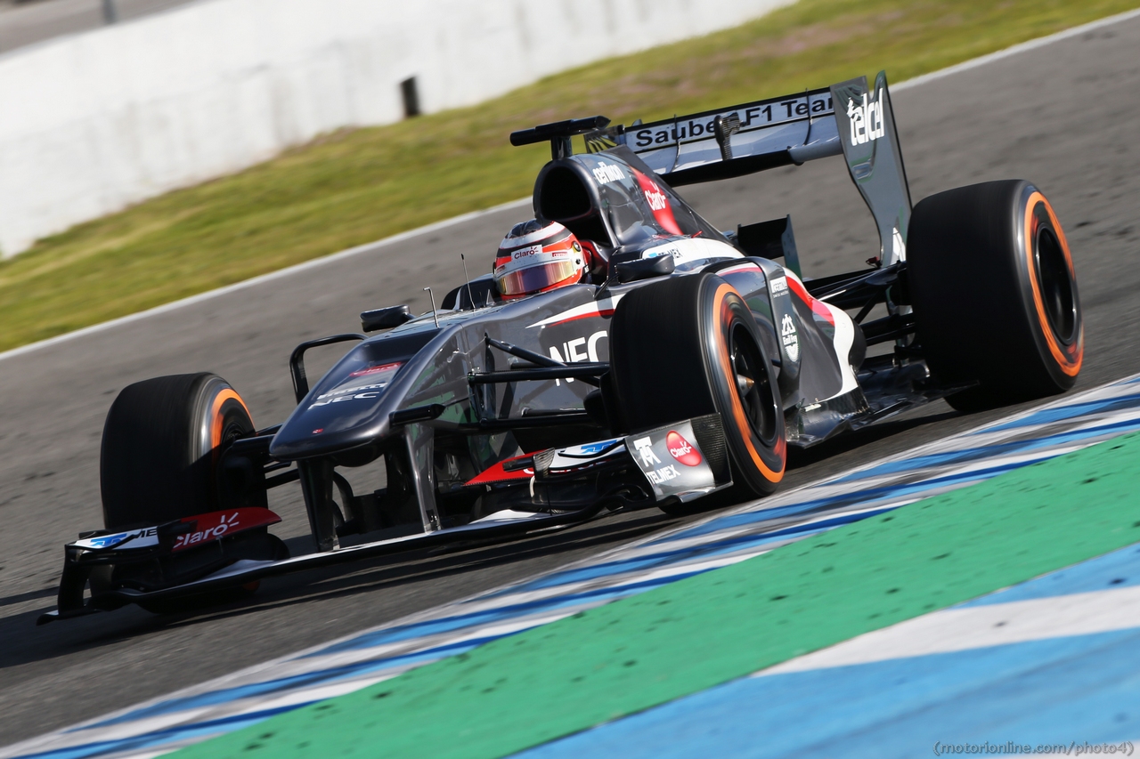 Nico Hulkenberg (GER) Sauber C32.
06.02.2013. 