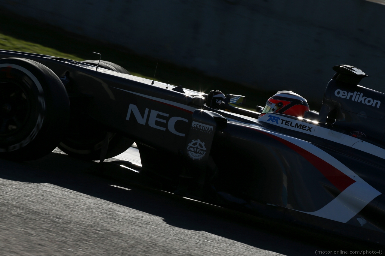 Nico Hulkenberg (GER) Sauber C32.
06.02.2013. 