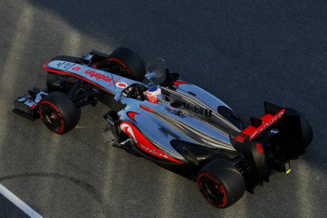 Jenson Button (GBR) McLaren MP4-28.
