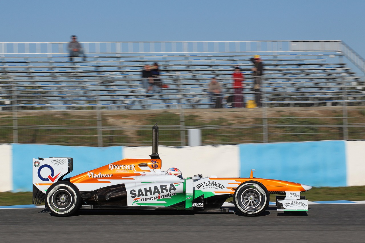 Paul di Resta (GBR) Sahara Force India VJM06.
