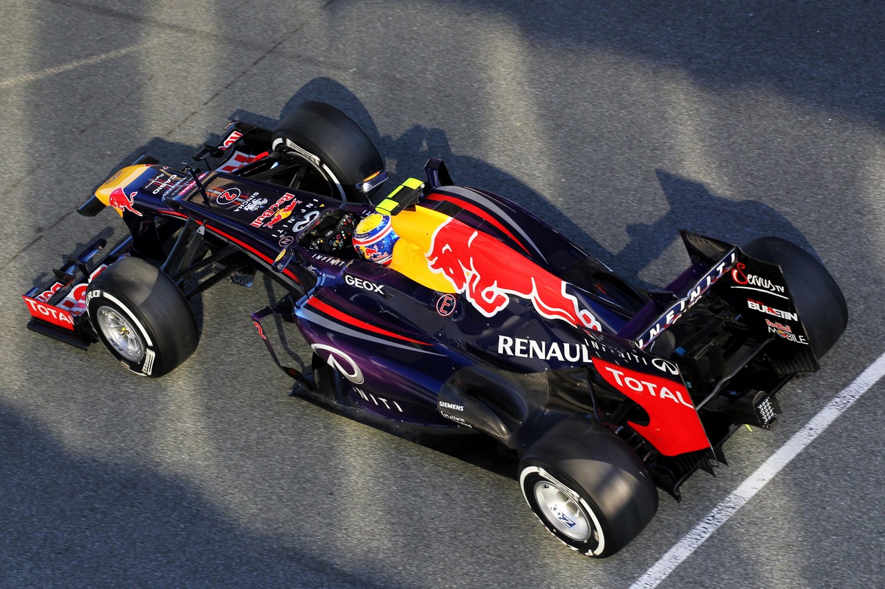 Mark Webber (AUS) Red Bull Racing RB9.
