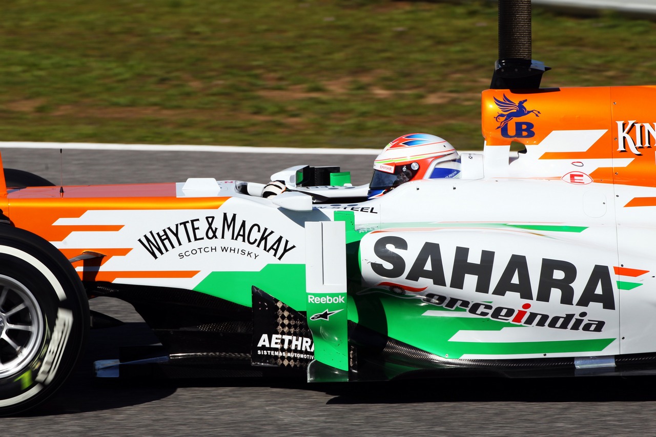 Paul di Resta (GBR) Sahara Force India VJM06.
