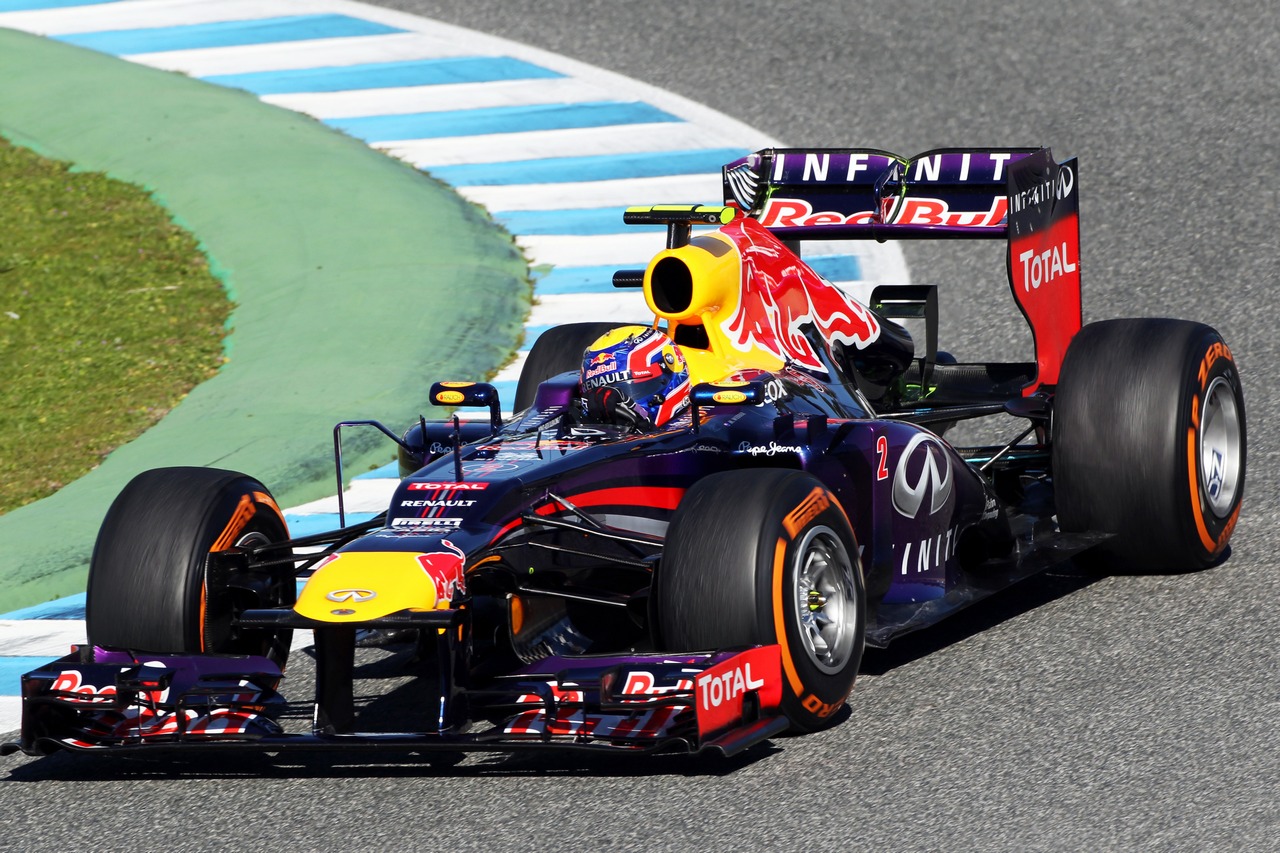 Mark Webber (AUS) Red Bull Racing RB9.
