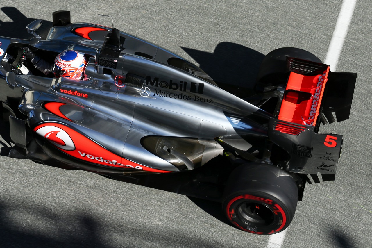 Jenson Button (GBR) McLaren MP4-28.
