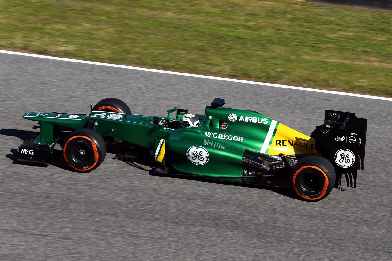 Giedo van der Garde (NLD) Caterham CT03.
