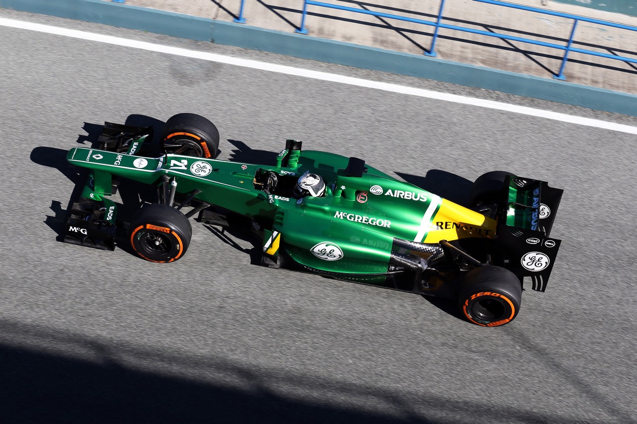 Giedo van der Garde (NLD) Caterham CT03.

