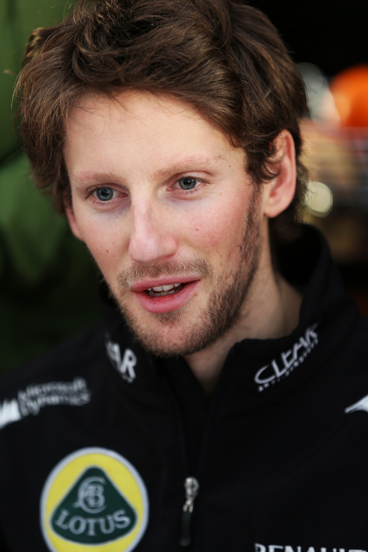 Romain Grosjean (FRA) Lotus F1 Team.
