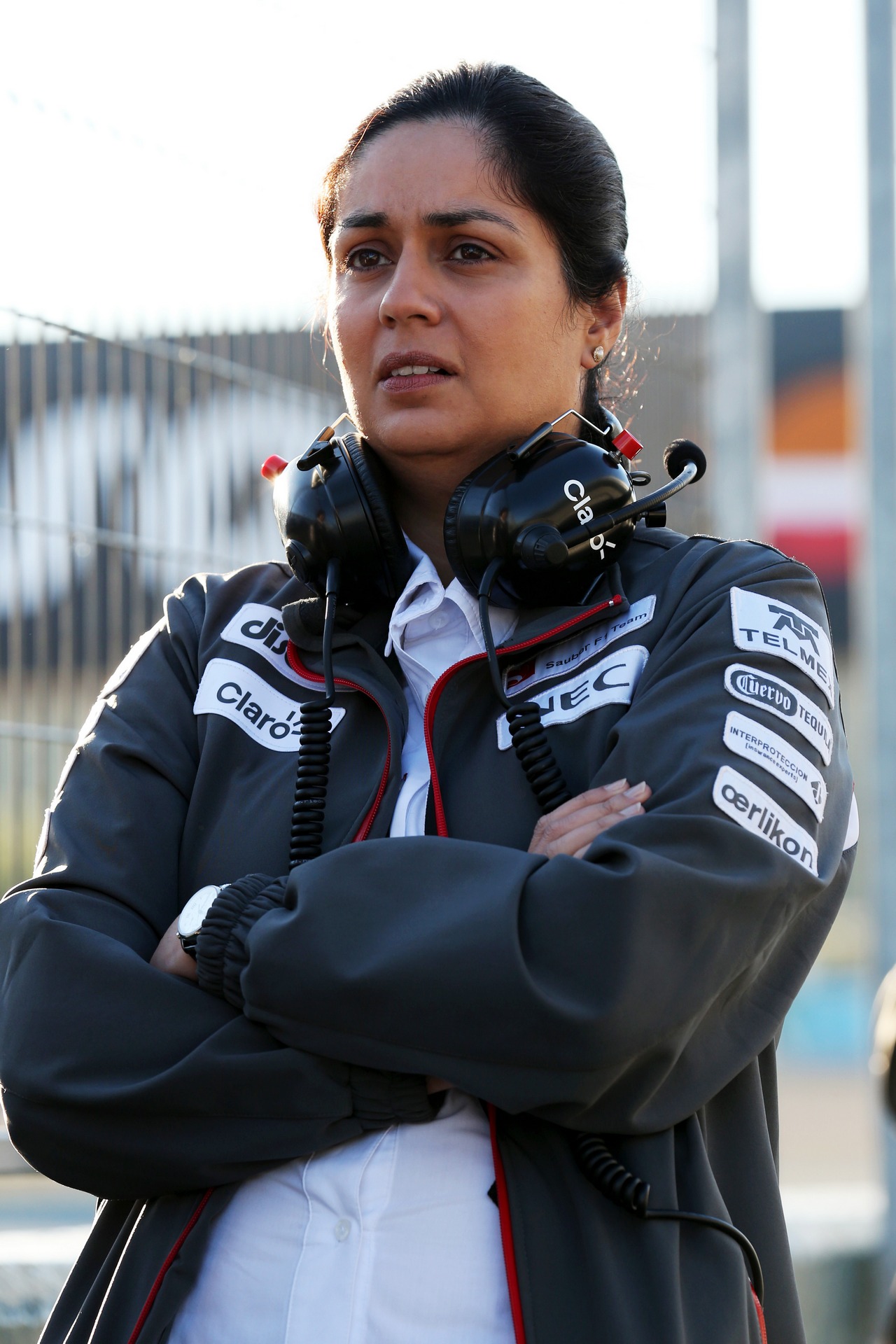 Monisha Kaltenborn (AUT) Sauber Team Principal.
