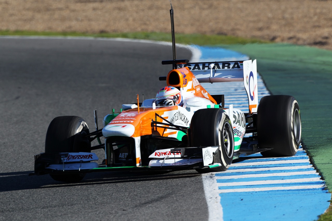 Paul di Resta (GBR) Sahara Force India VJM06.
