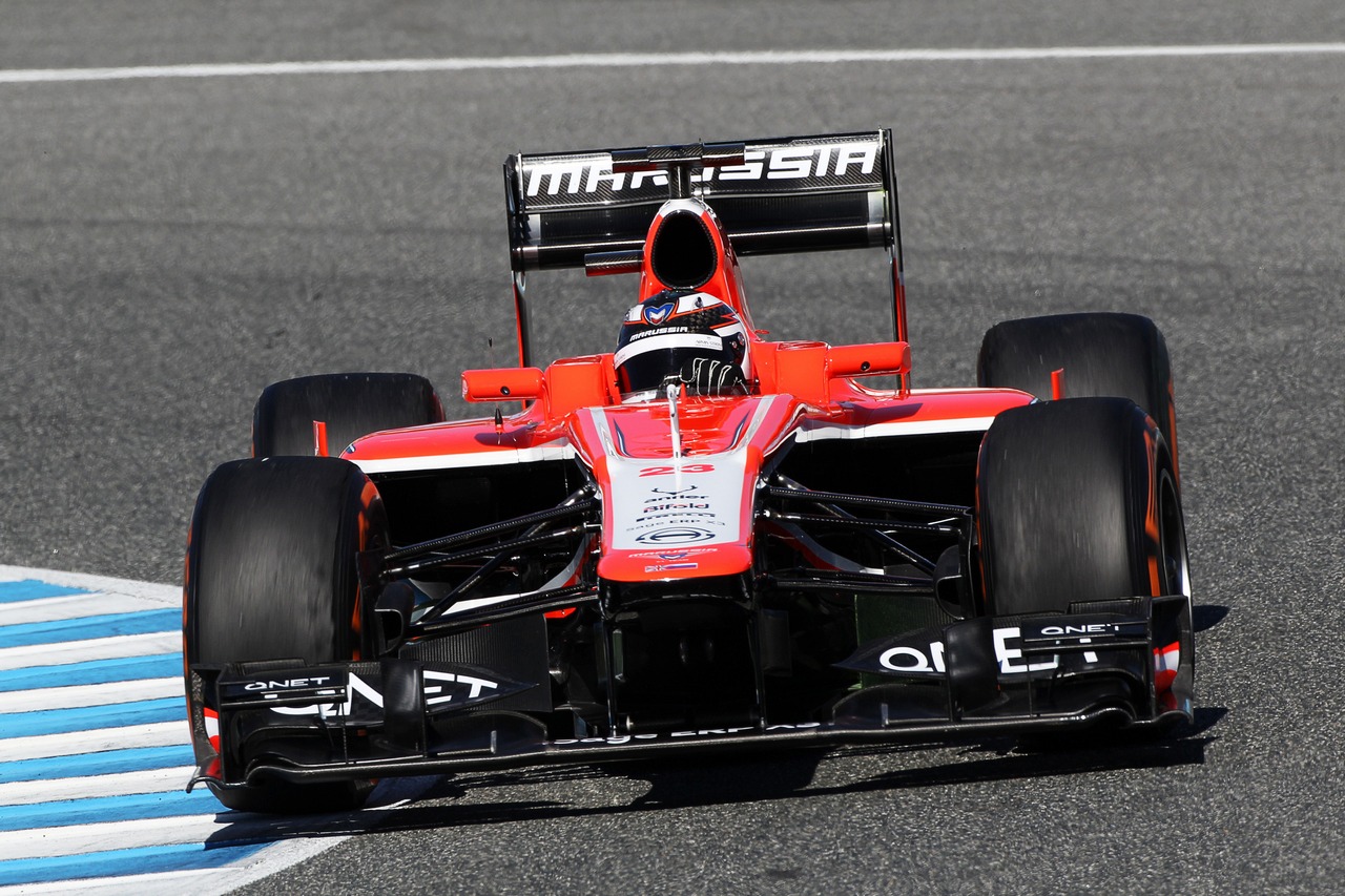 Max Chilton (GBR) Marussia F1 Team MR02.
