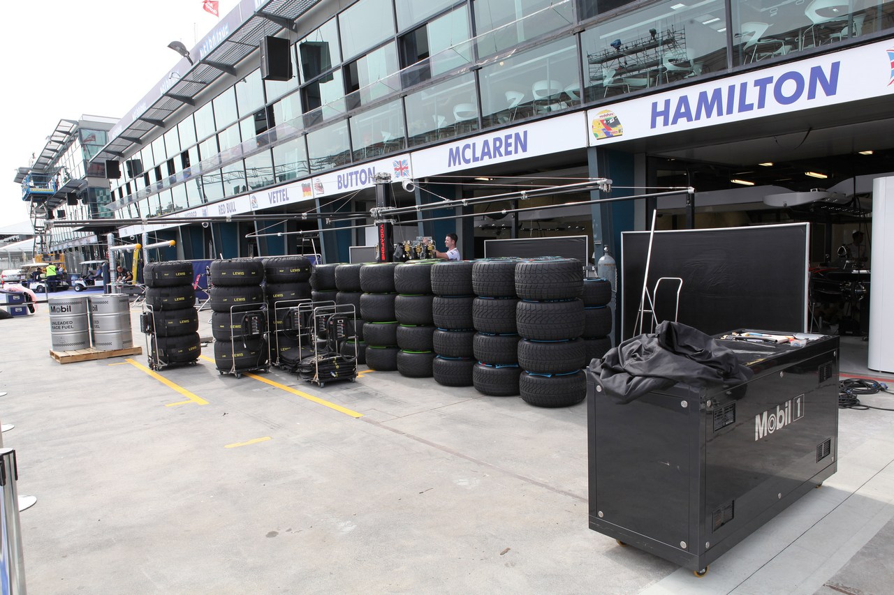 McLaren Pits 
