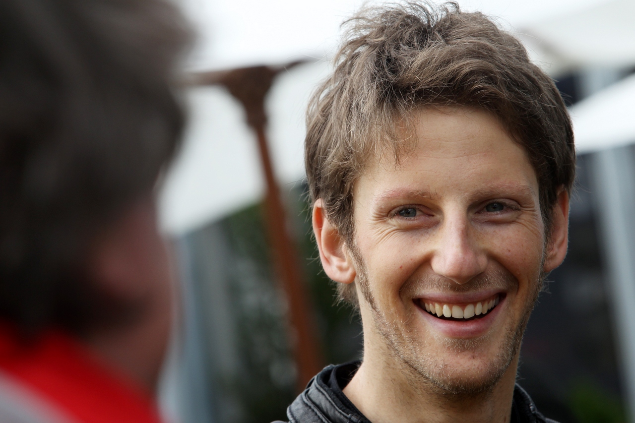 Romain Grosjean (F) Lotus F1 Team