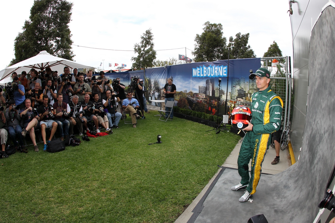 Heikki Kovalainen (FIN) Caterham F1 Team
