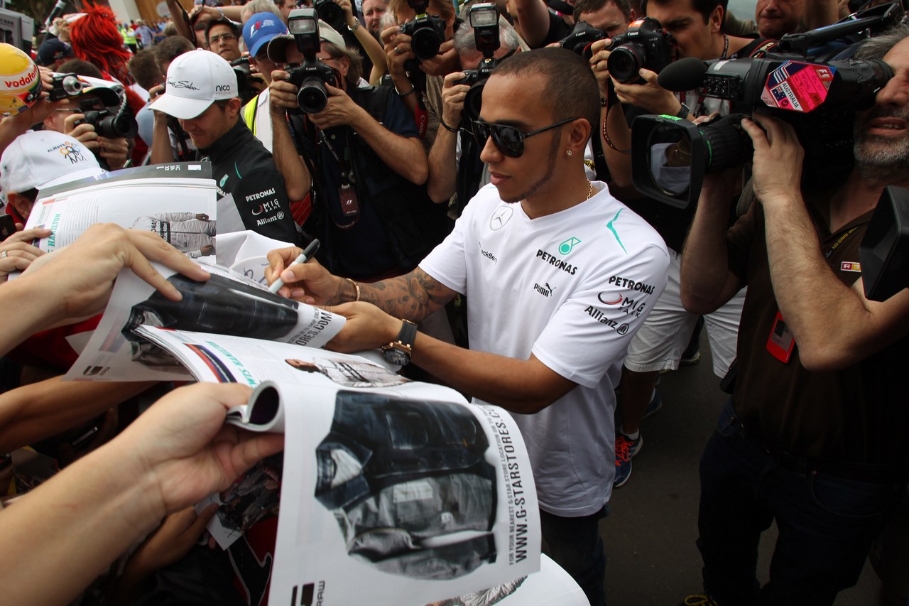 Formula 1 - Gran Premio Australia, prime foto da Melbourne