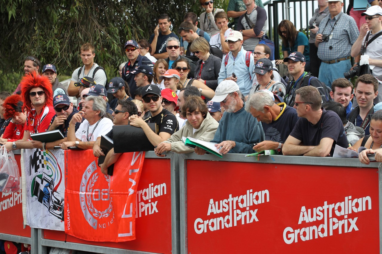 Formula 1 - Gran Premio Australia, prime foto da Melbourne