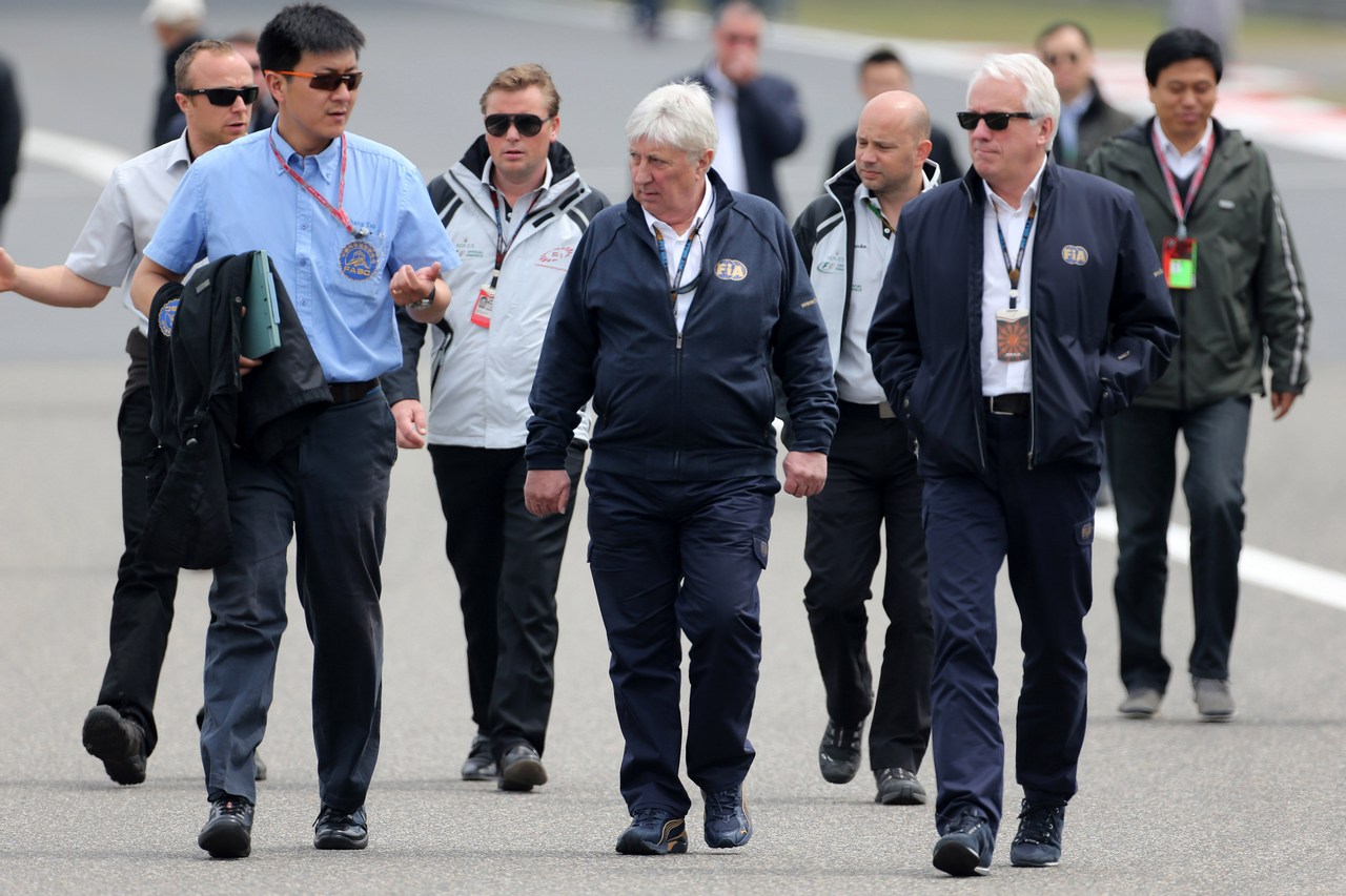 11.04.2013- Charlie Whiting (GBR), Race director and safety delegate  