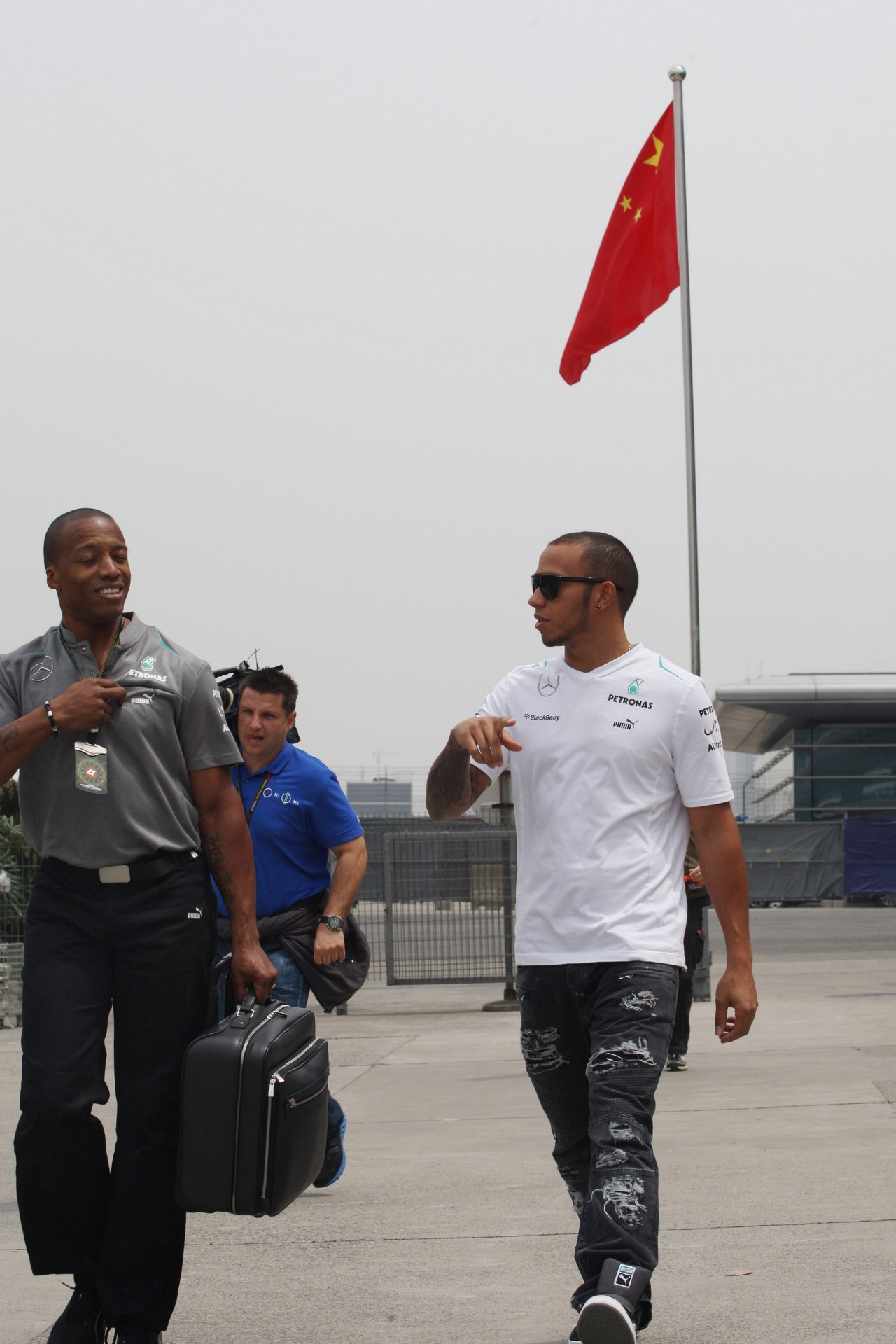 Formula 1 - Gran Premio Cina, prime foto da Shanghai