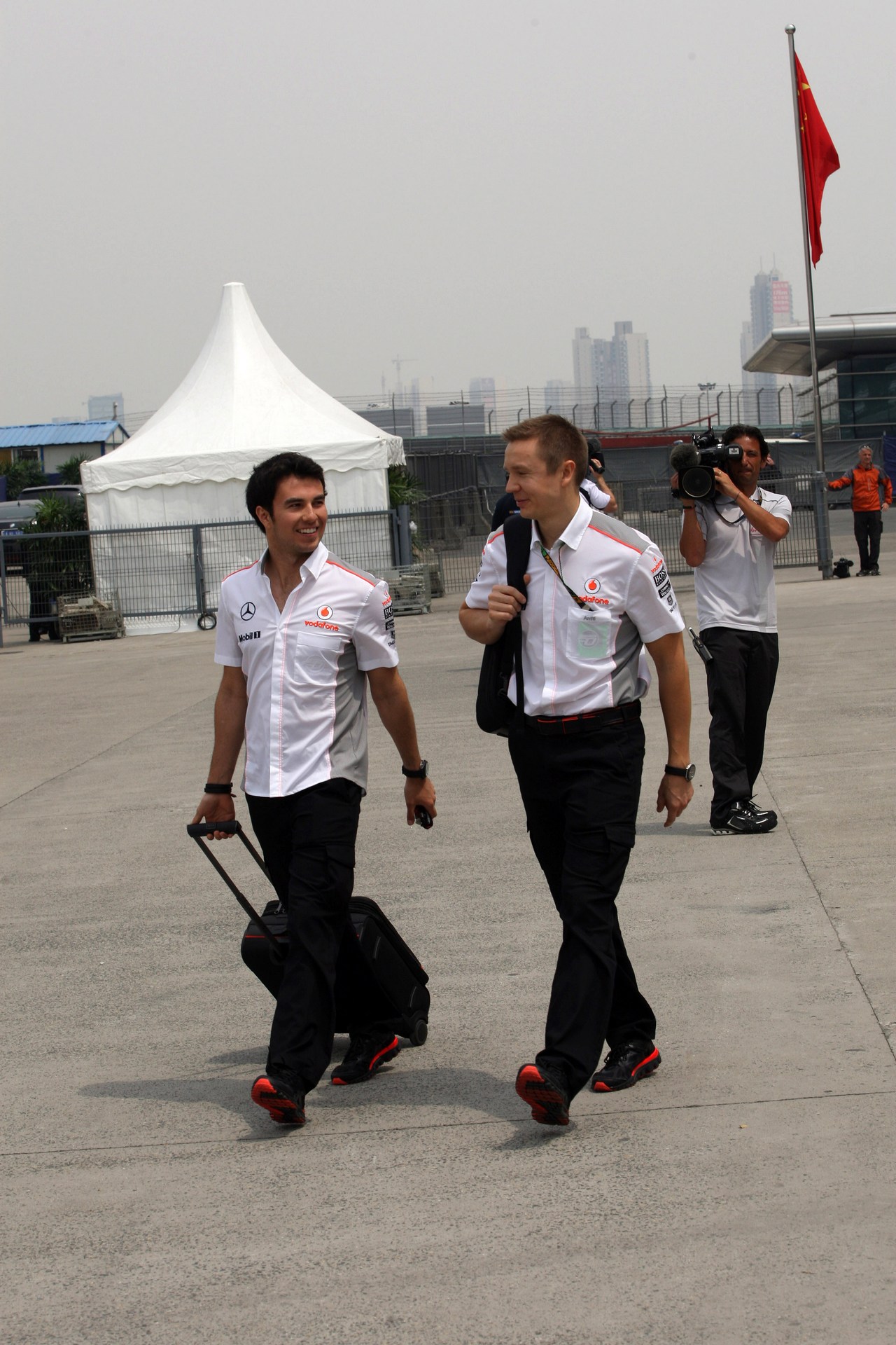 Formula 1 - Gran Premio Cina, prime foto da Shanghai