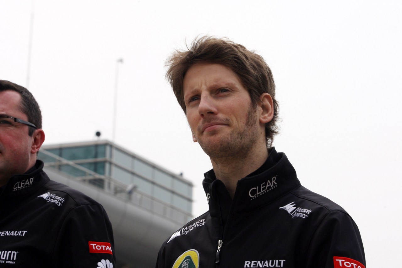 11.04.2013- Romain Grosjean (FRA) Lotus F1 Team E21 