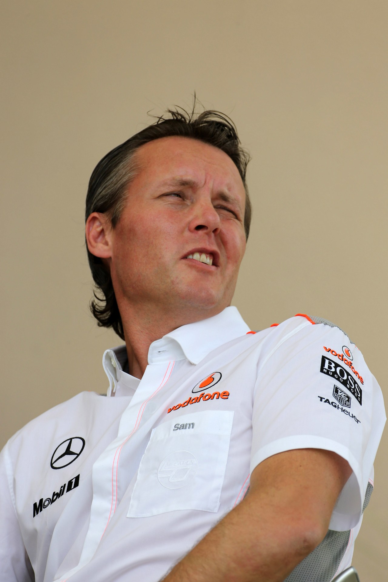 18.04.2013- Sam Michael (AUS) Director deportivo de McLaren