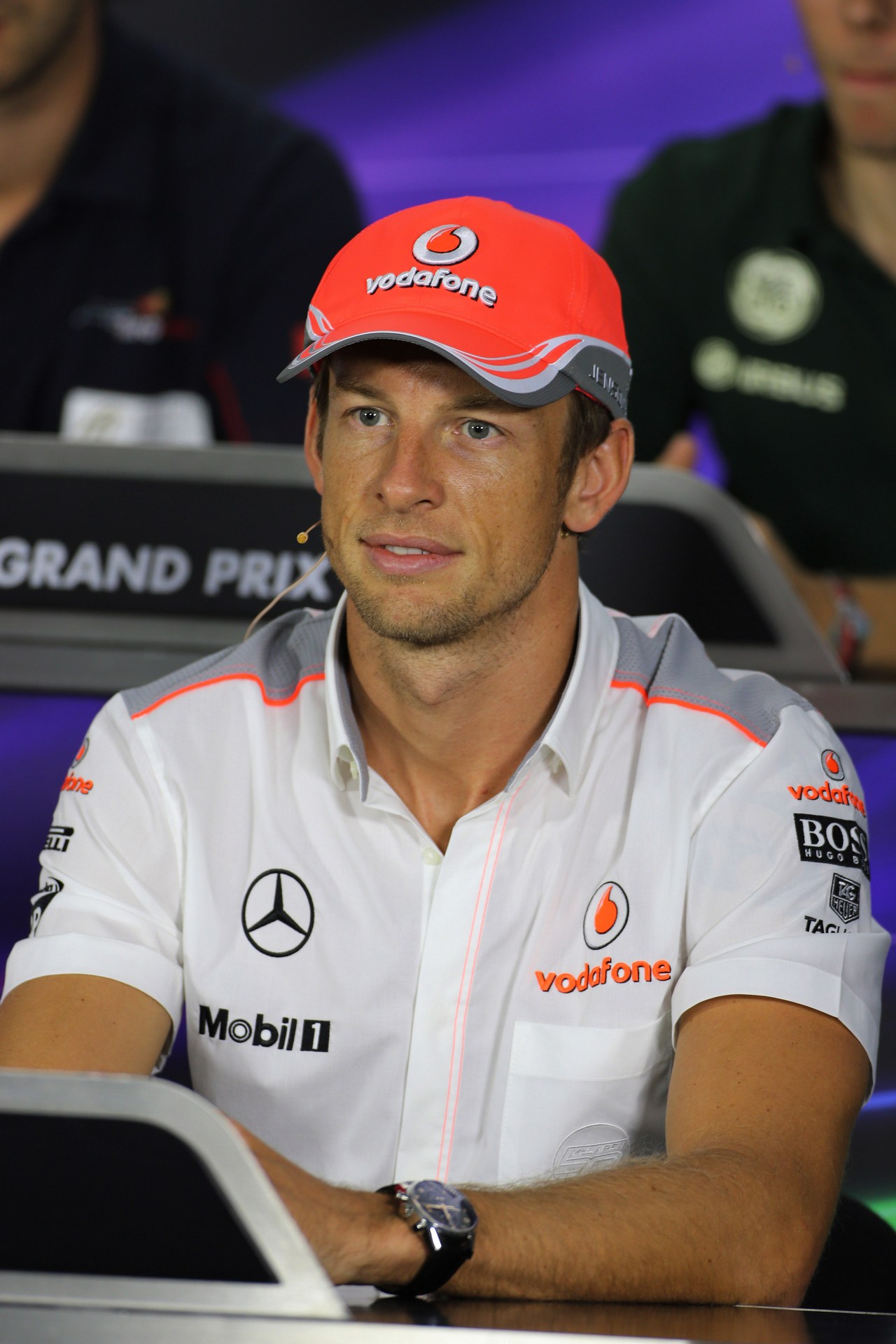 18.04.2013- Press conference, Jenson Button (GBR) McLaren Mercedes MP4-28