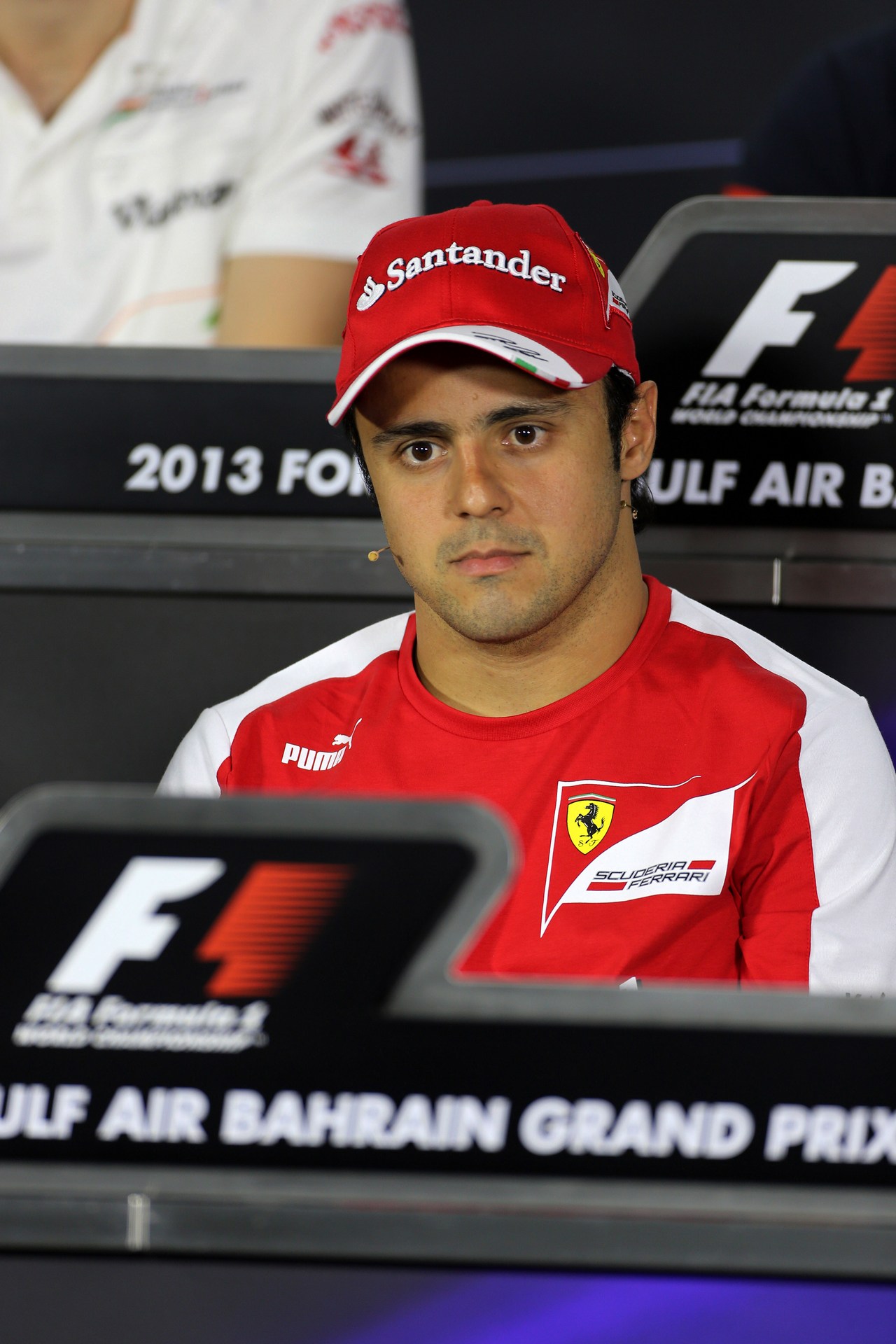 18.04.2013- Rueda de prensa, Felipe Massa (BRA) Scuderia Ferrari F138