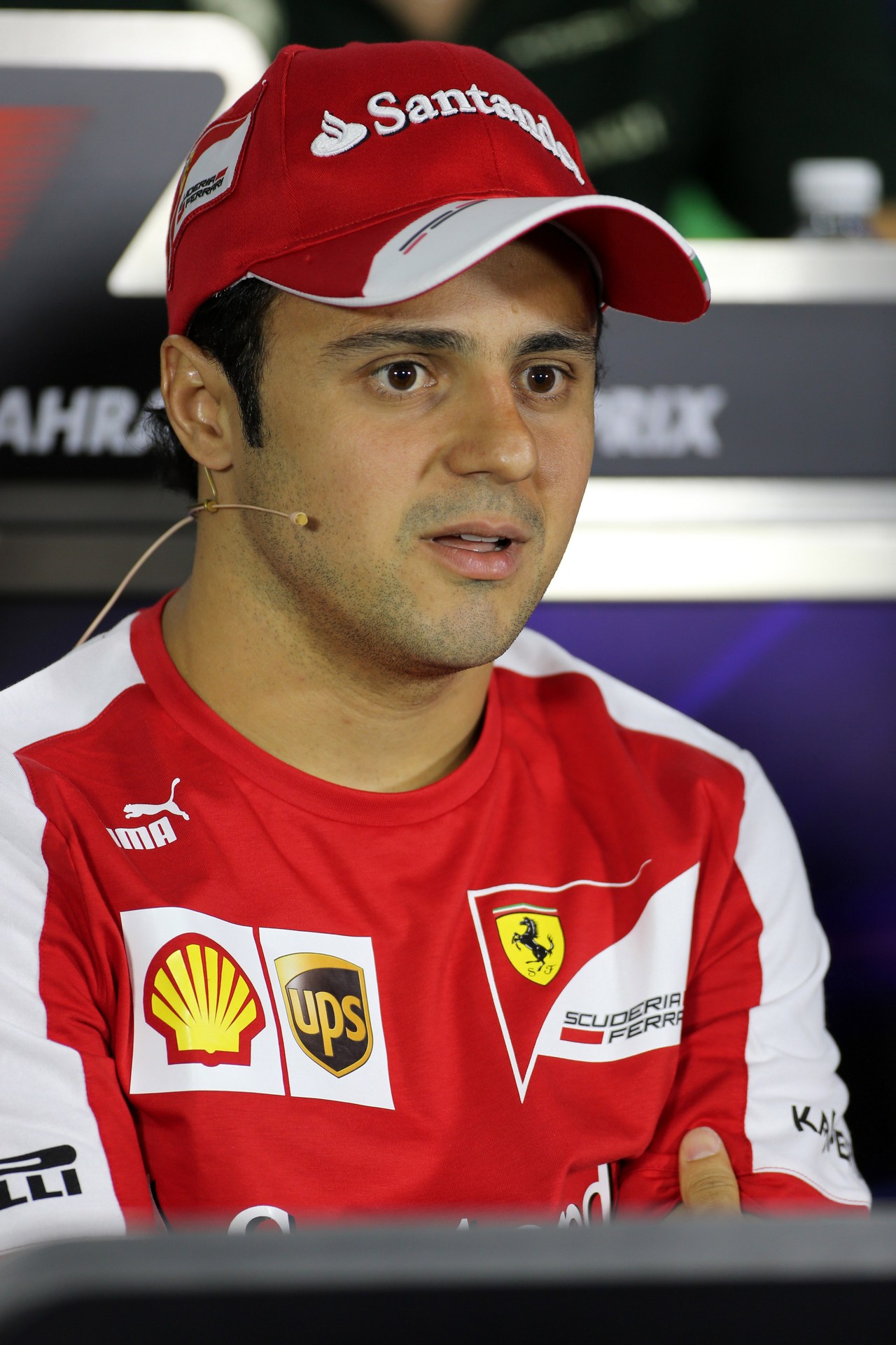 18.04.2013- Press conference, Felipe Massa (BRA) Scuderia Ferrari F138 