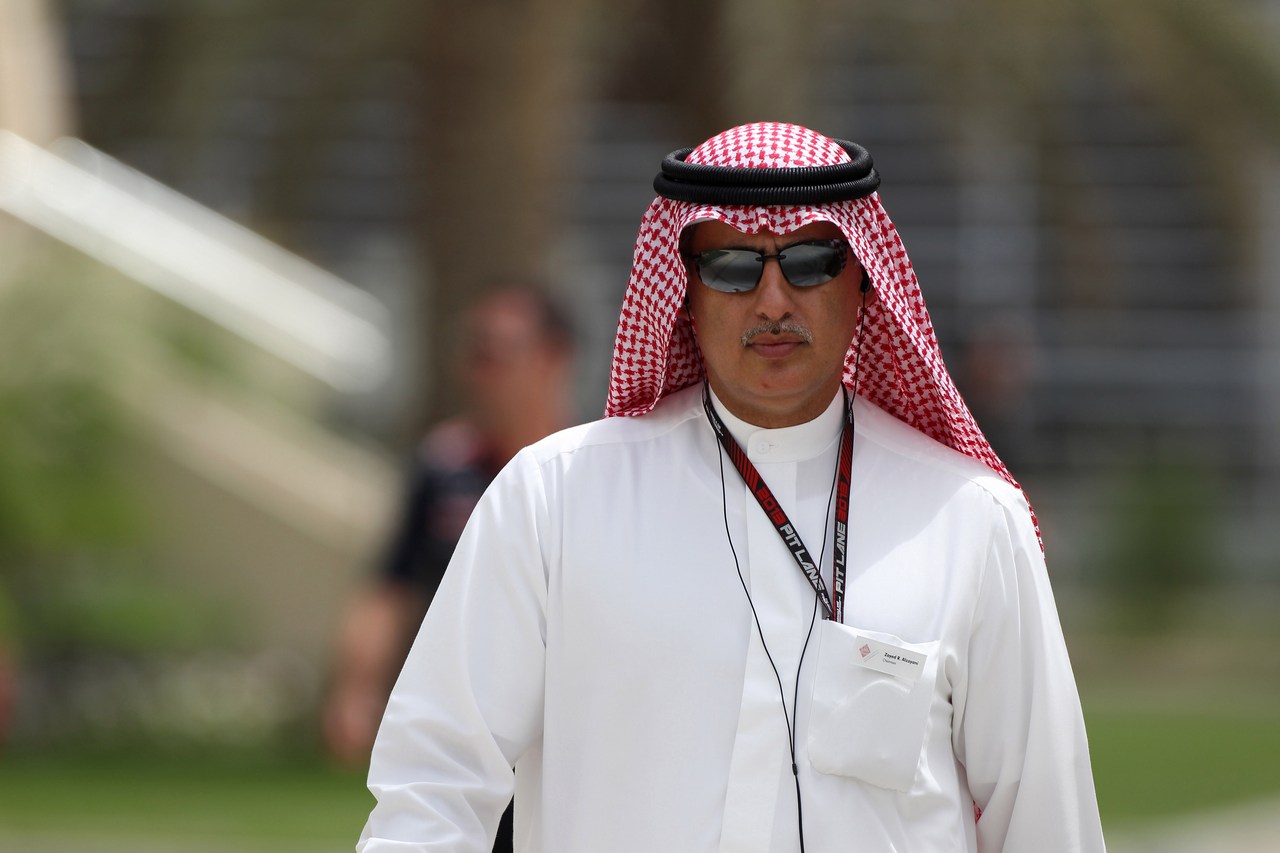 18.04.2013- Zayed Rashed Al Zayani (BRN) Chairman of Bharain International Circuit.