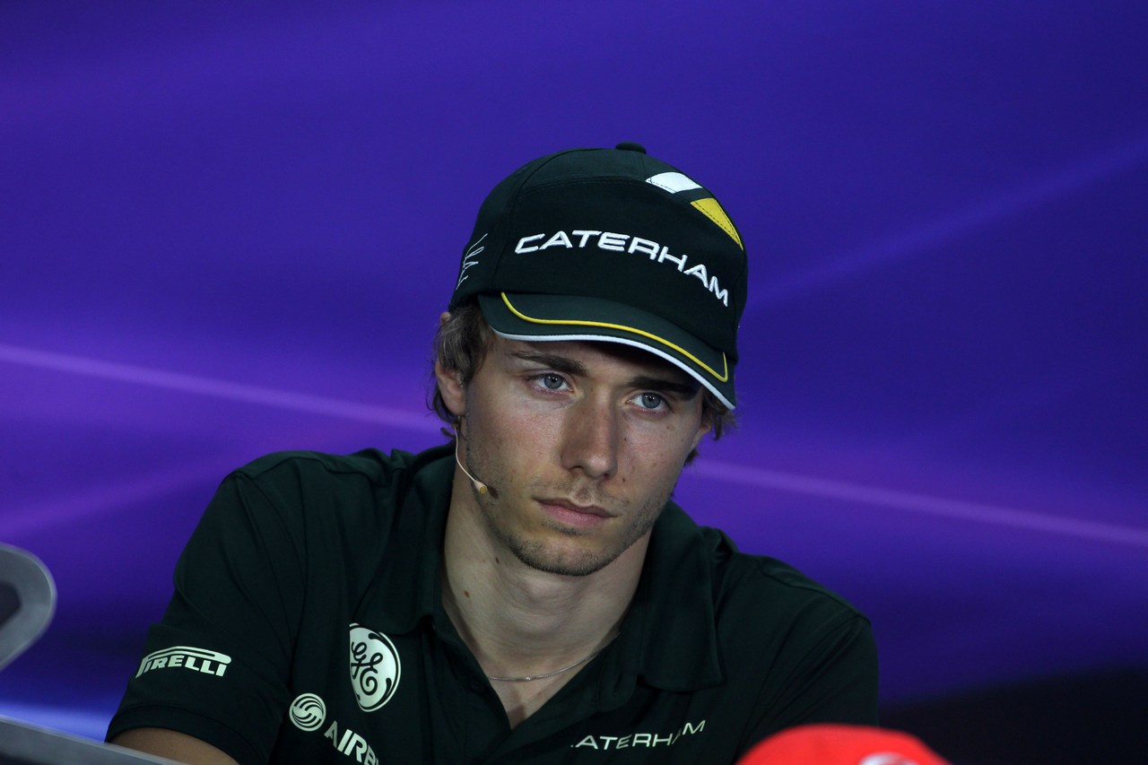 18.04.2013- Press conference, Charles Pic (FRA) Caterham F1 Team CT03 