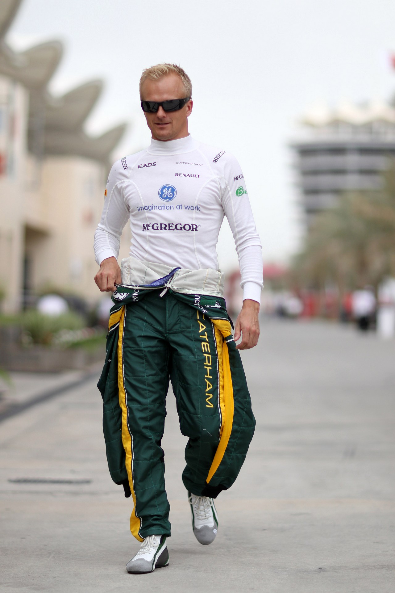18.04.2013- Heikki Kovalainen (FIN) Caterham F1 Team CT03, Test Driver 