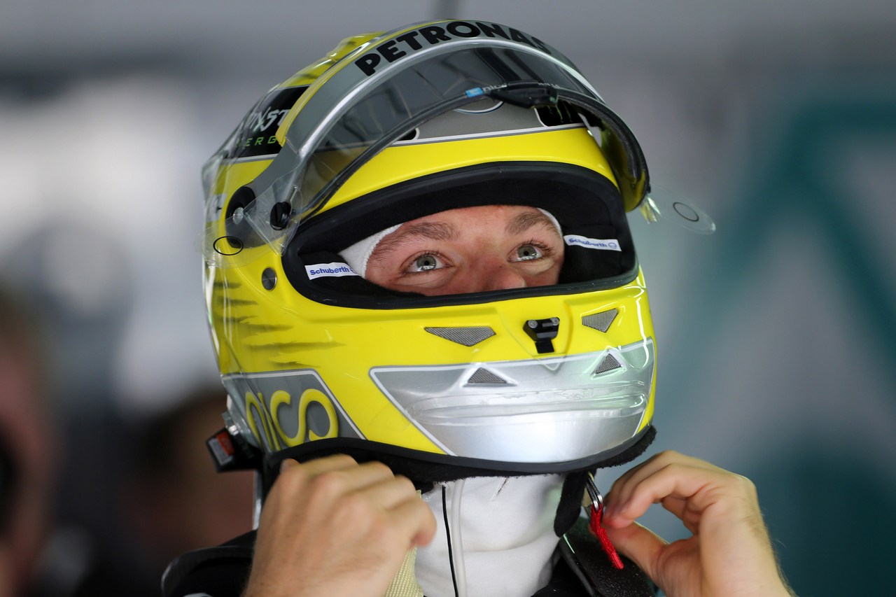 19.04.2013- Free Practice 1, Nico Rosberg (GER) Mercedes AMG F1 W04 