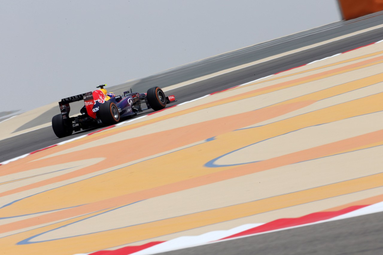 19.04.2013- Free Practice 1, Mark Webber (AUS) Red Bull Racing RB9 