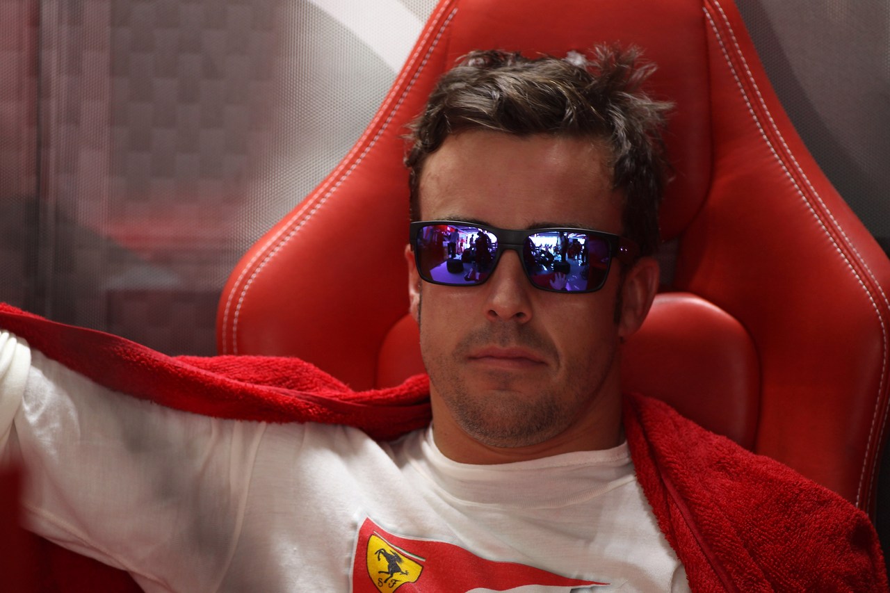 19.04.2013- Free Practice 1, Fernando Alonso (ESP) Scuderia Ferrari F138 