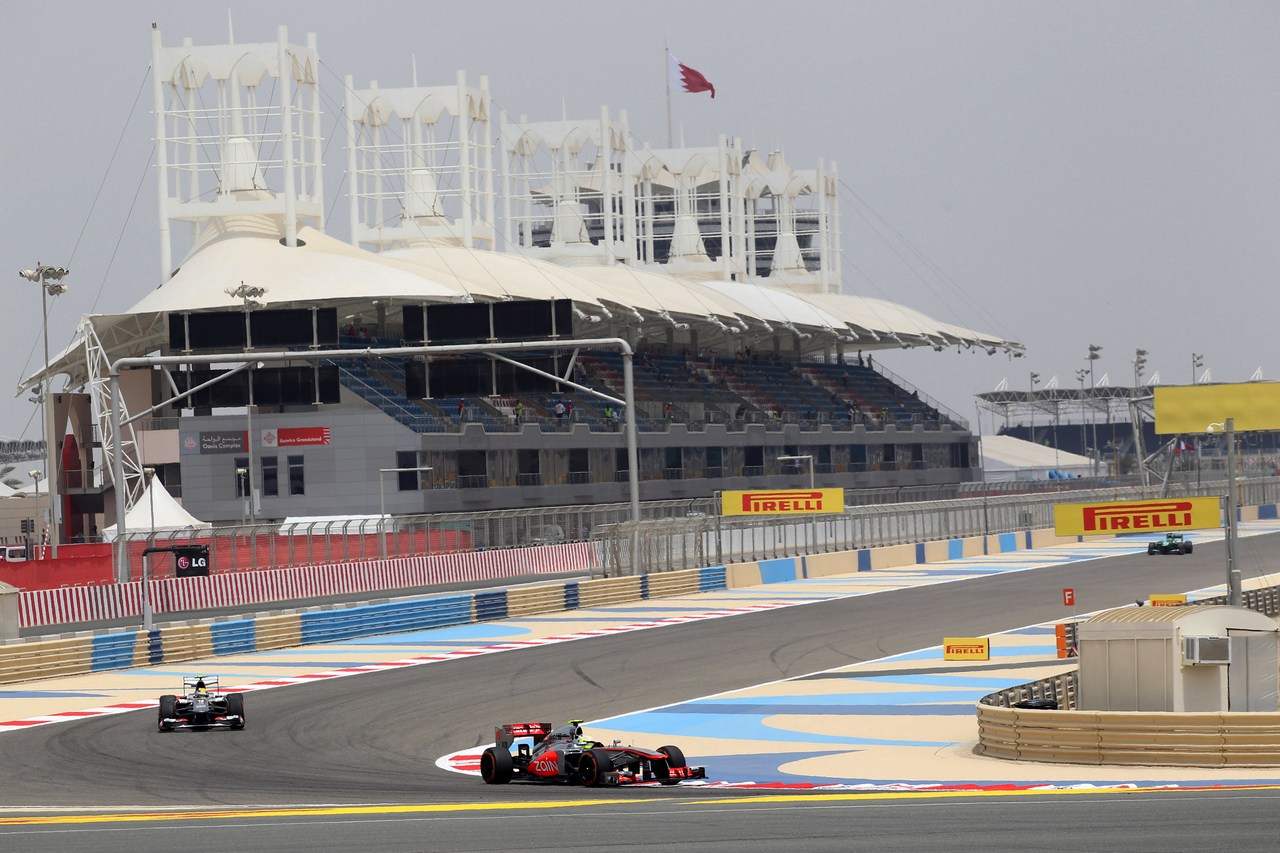 19.04.2013- Free Practice 1, Sergio Perez (MEX) McLaren MP4-28 