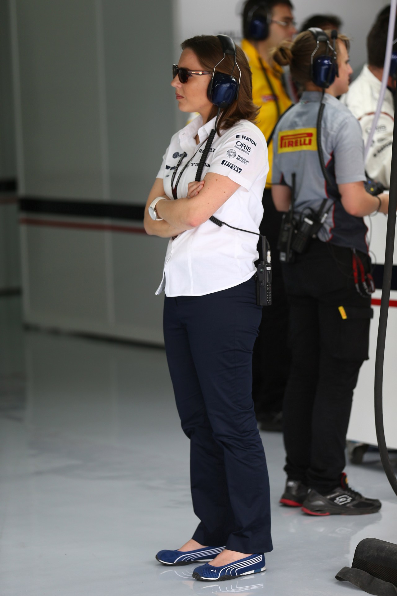 19.04.2013- Free Practice 1, Claire Williams