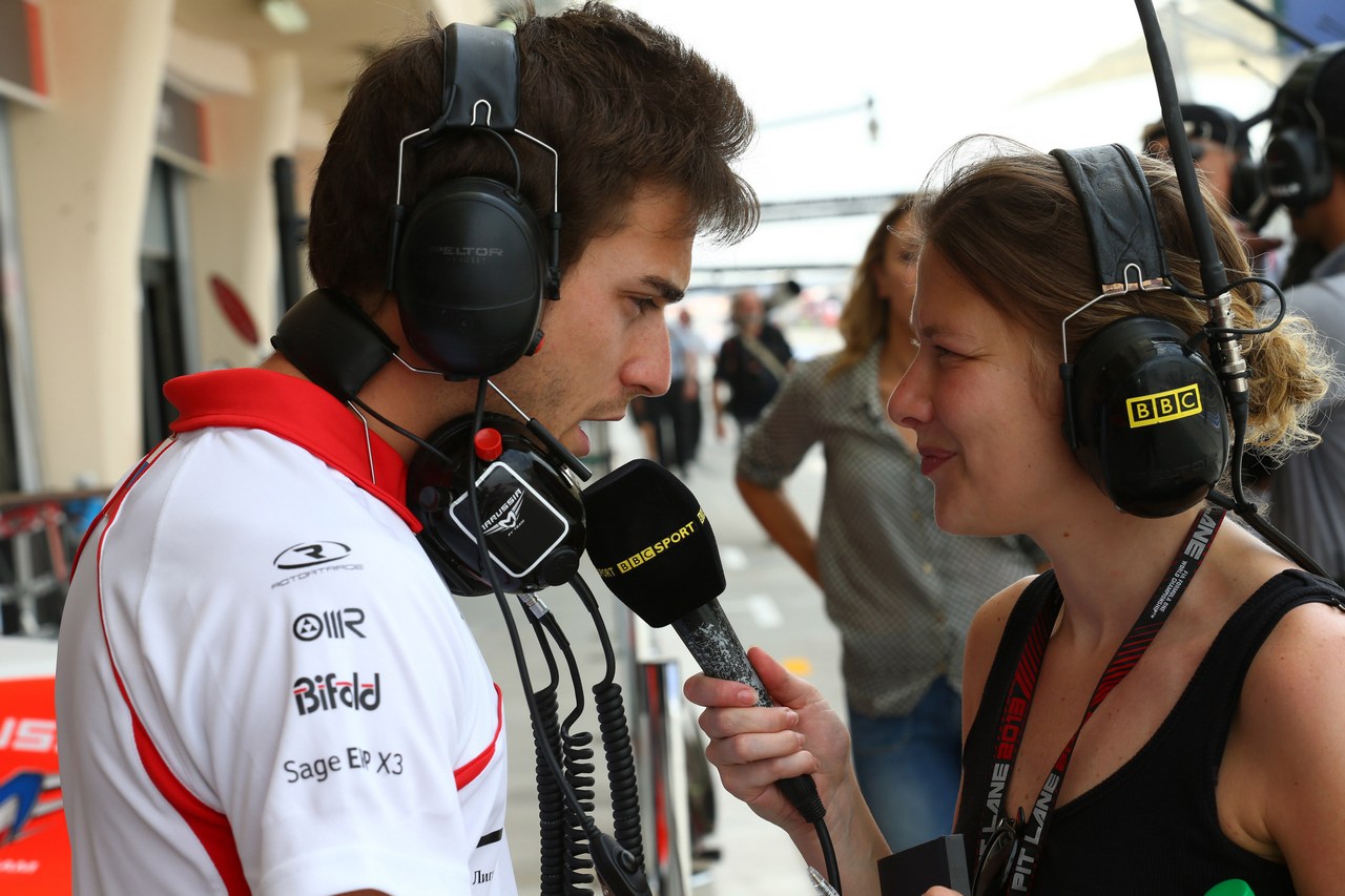 19.04.2013- Free Practice 1, Jules Bianchi (FRA) Marussia F1 Team MR02 