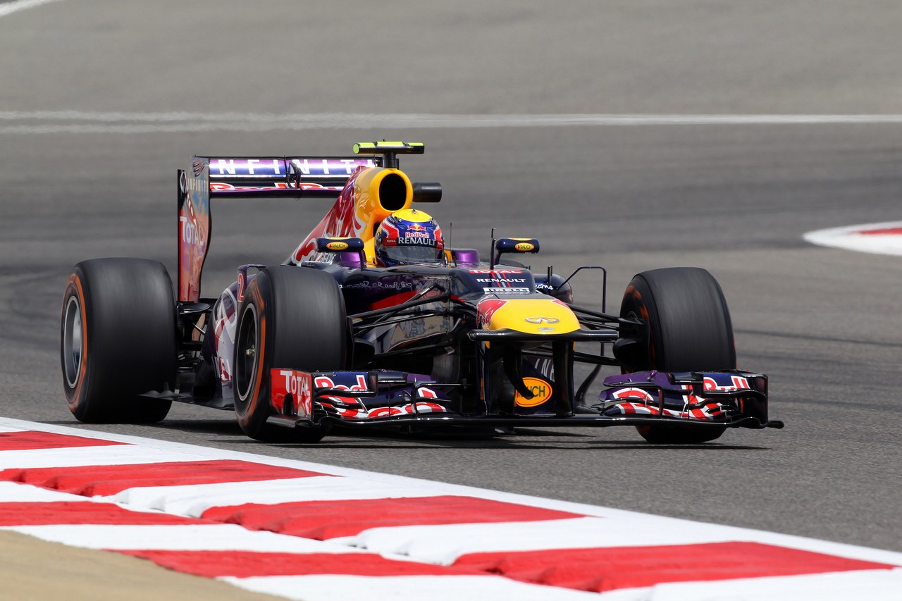 19.04.2013- Free Practice 1, Mark Webber (AUS) Red Bull Racing RB9 
