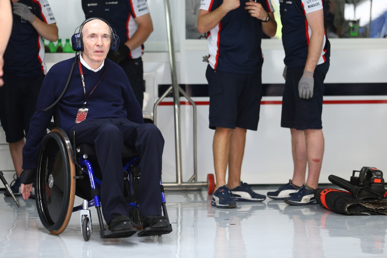 19.04.2013- Free Practice 1, Sir Frank Williams(gbr),Team Principal Williams F1 Team 