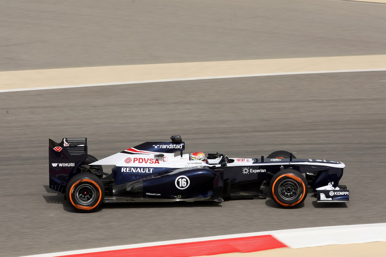 19.04.2013- Free Practice 2, Pastor Maldonado (VEN) Williams F1 Team FW35 