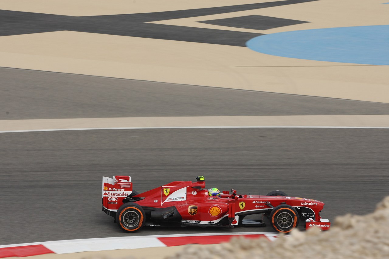 19.04.2013- Free Practice 2, Felipe Massa (BRA) Scuderia Ferrari F138 