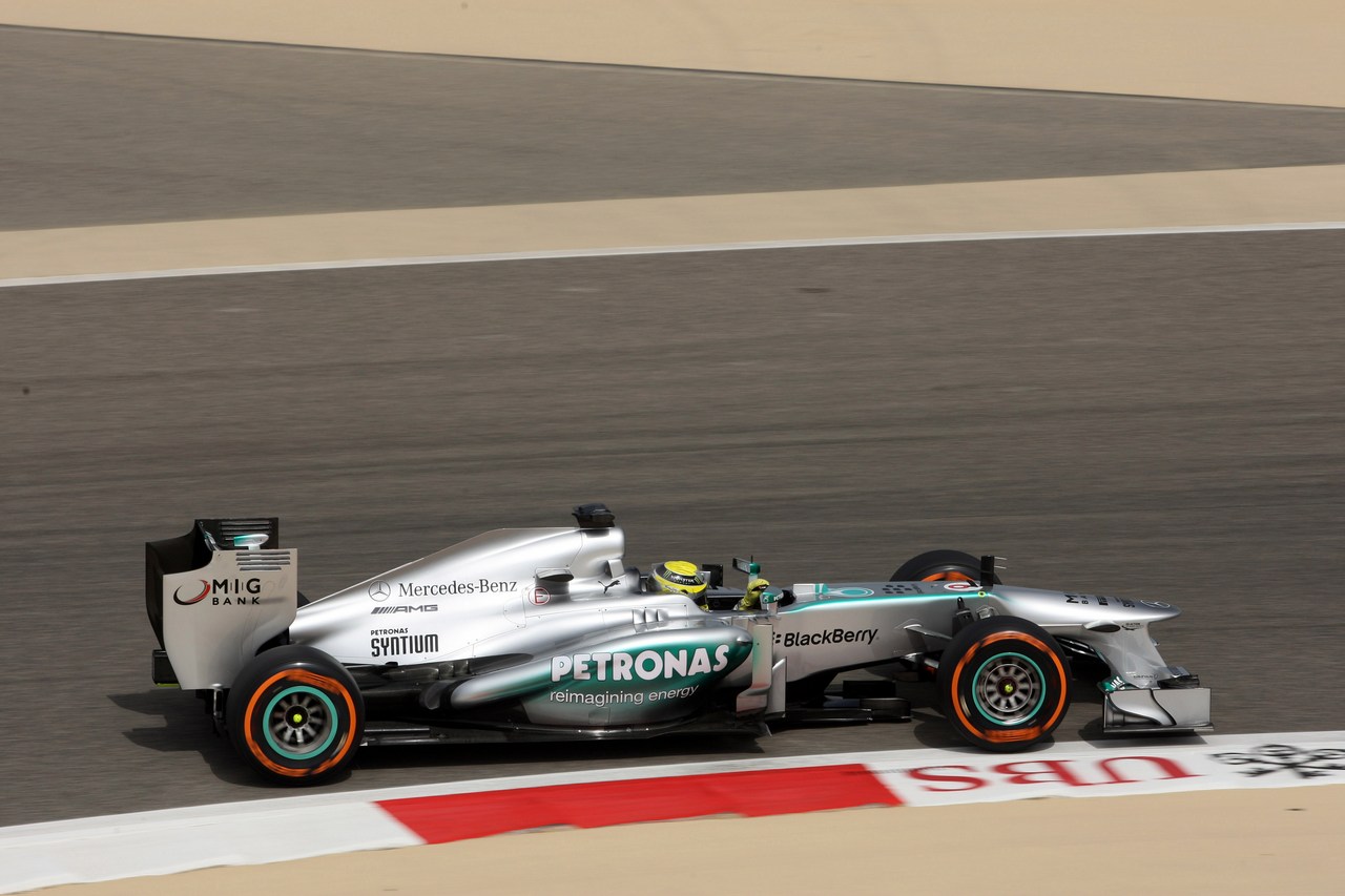 19.04.2013- Free Practice 2, Nico Rosberg (GER) Mercedes AMG F1 W04 