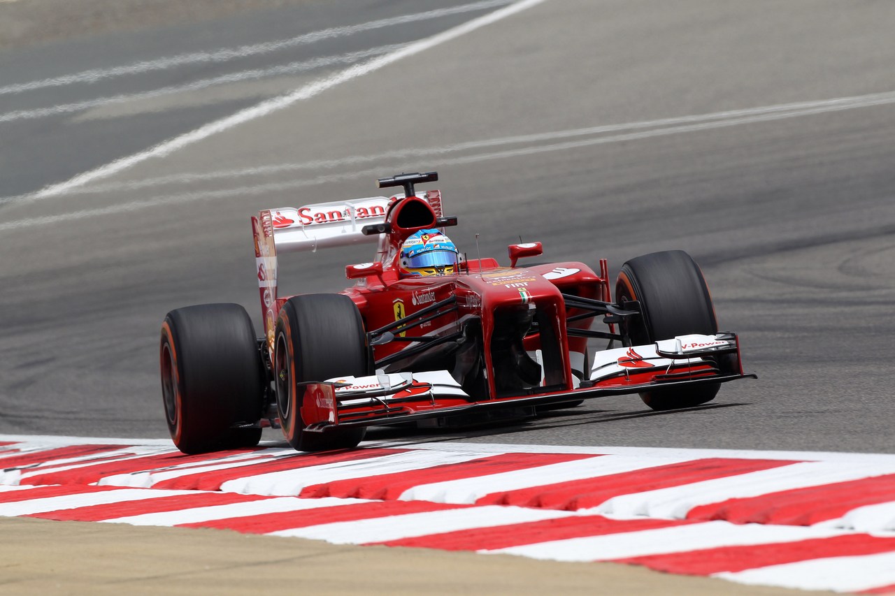 19.04.2013- Free Practice 1, Fernando Alonso (ESP) Scuderia Ferrari F138 