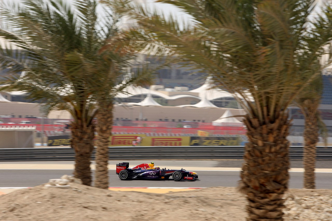 19.04.2013- Free Practice 2, Mark Webber (AUS) Red Bull Racing RB9 