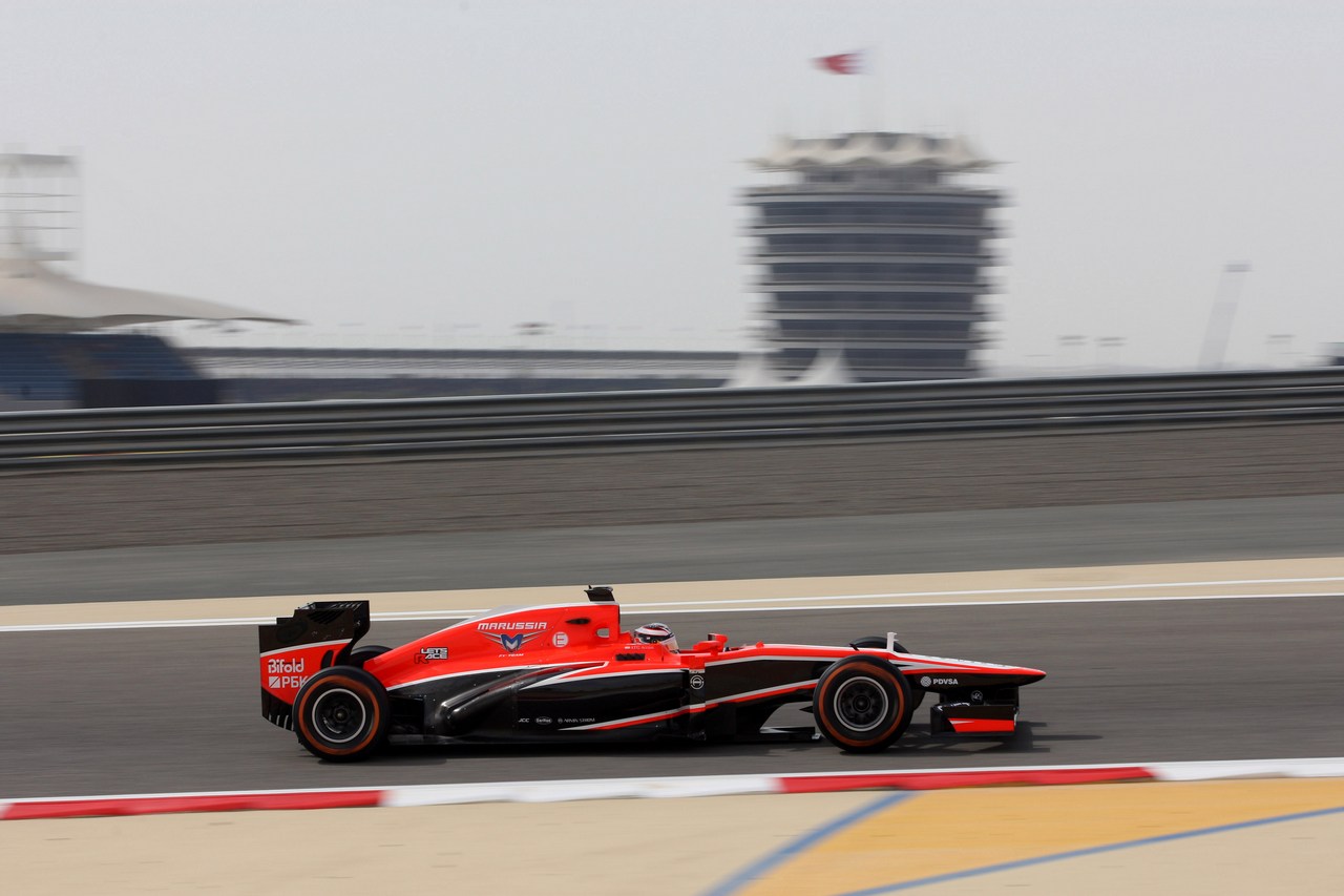 19.04.2013- Free Practice 2, Jules Bianchi (FRA) Marussia F1 Team MR02 