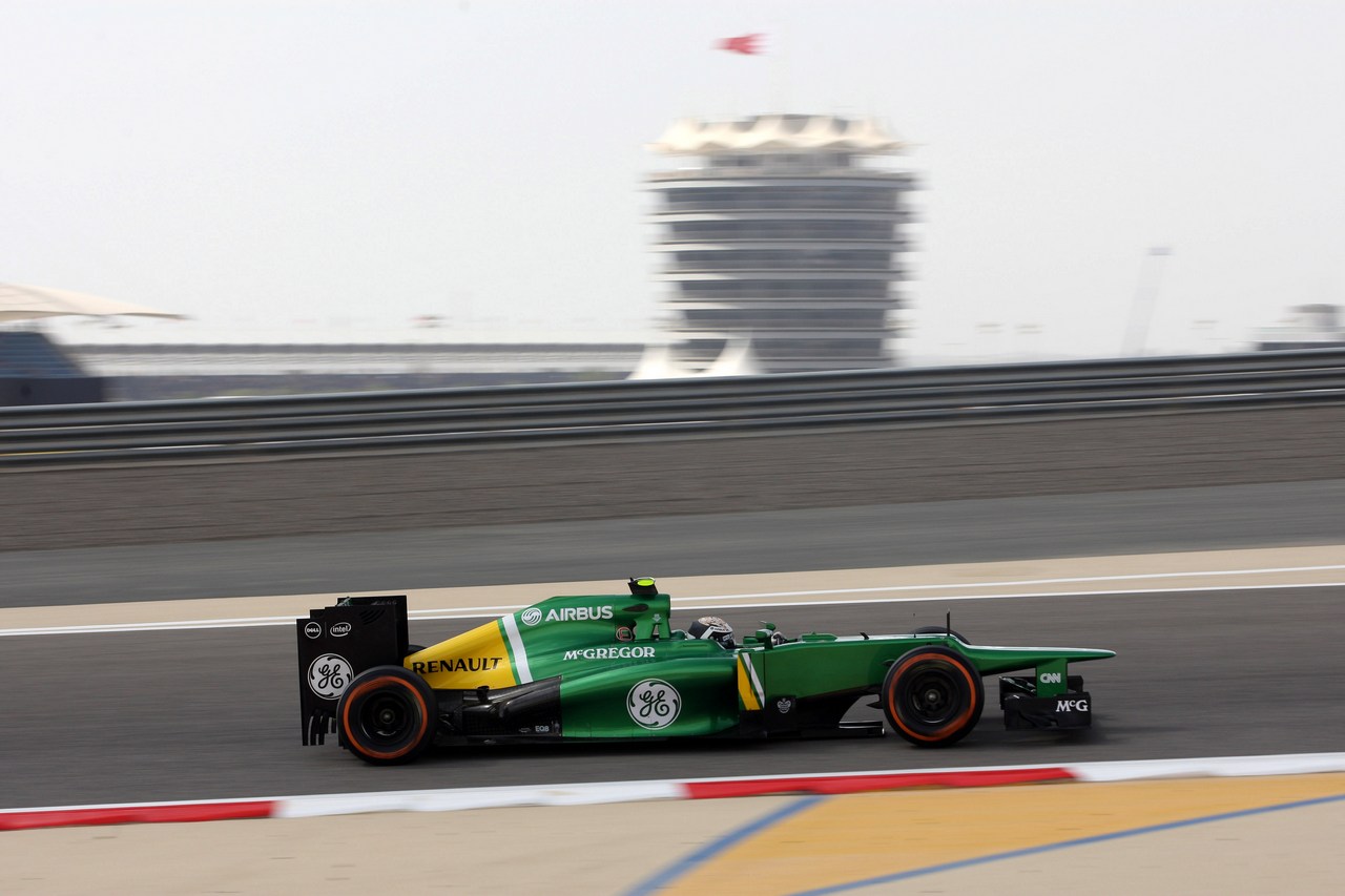19.04.2013- Free Practice 2, Giedo Van der Garde (NED), Caterham F1 Team CT03 