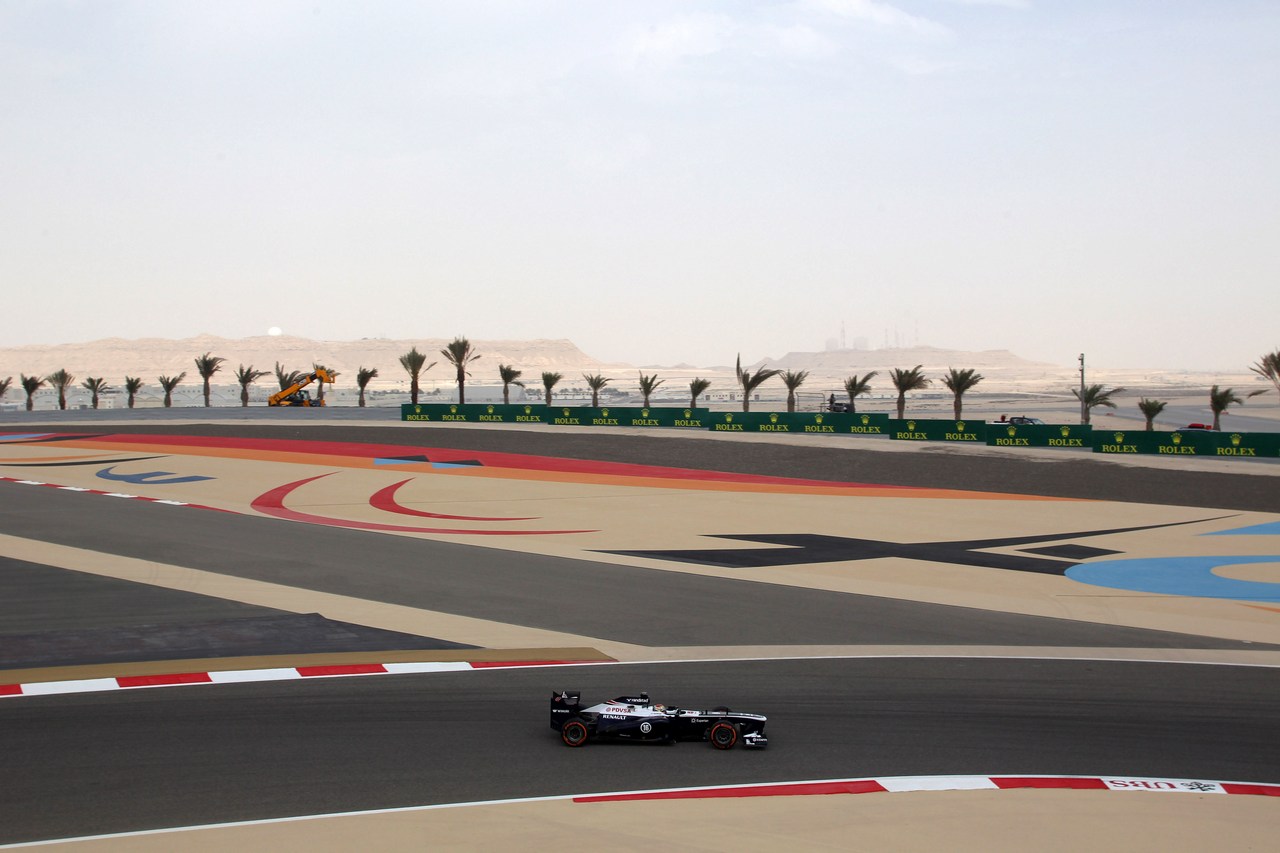 19.04.2013- Free Practice 2, Pastor Maldonado (VEN) Williams F1 Team FW35 