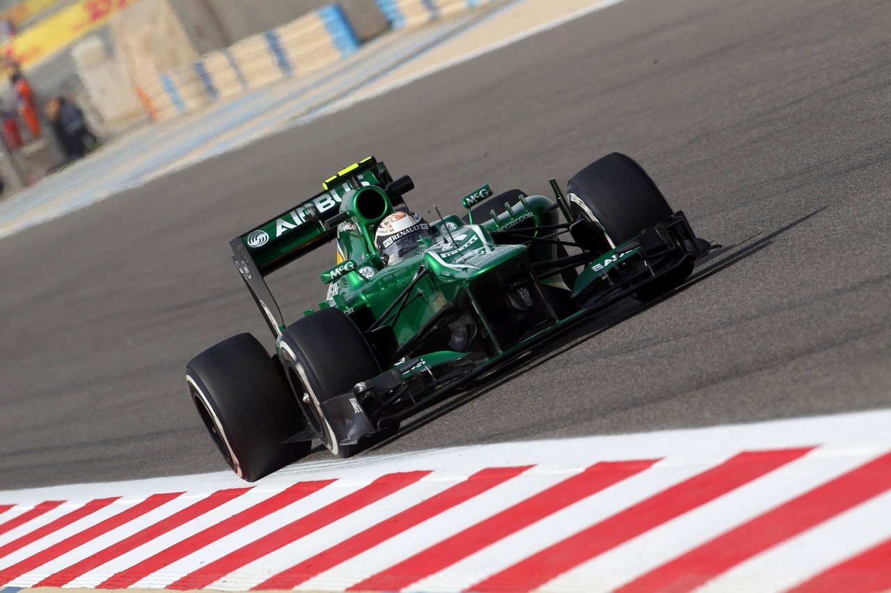 19.04.2013- Free Practice 2, Giedo Van der Garde (NED), Caterham F1 Team CT03 