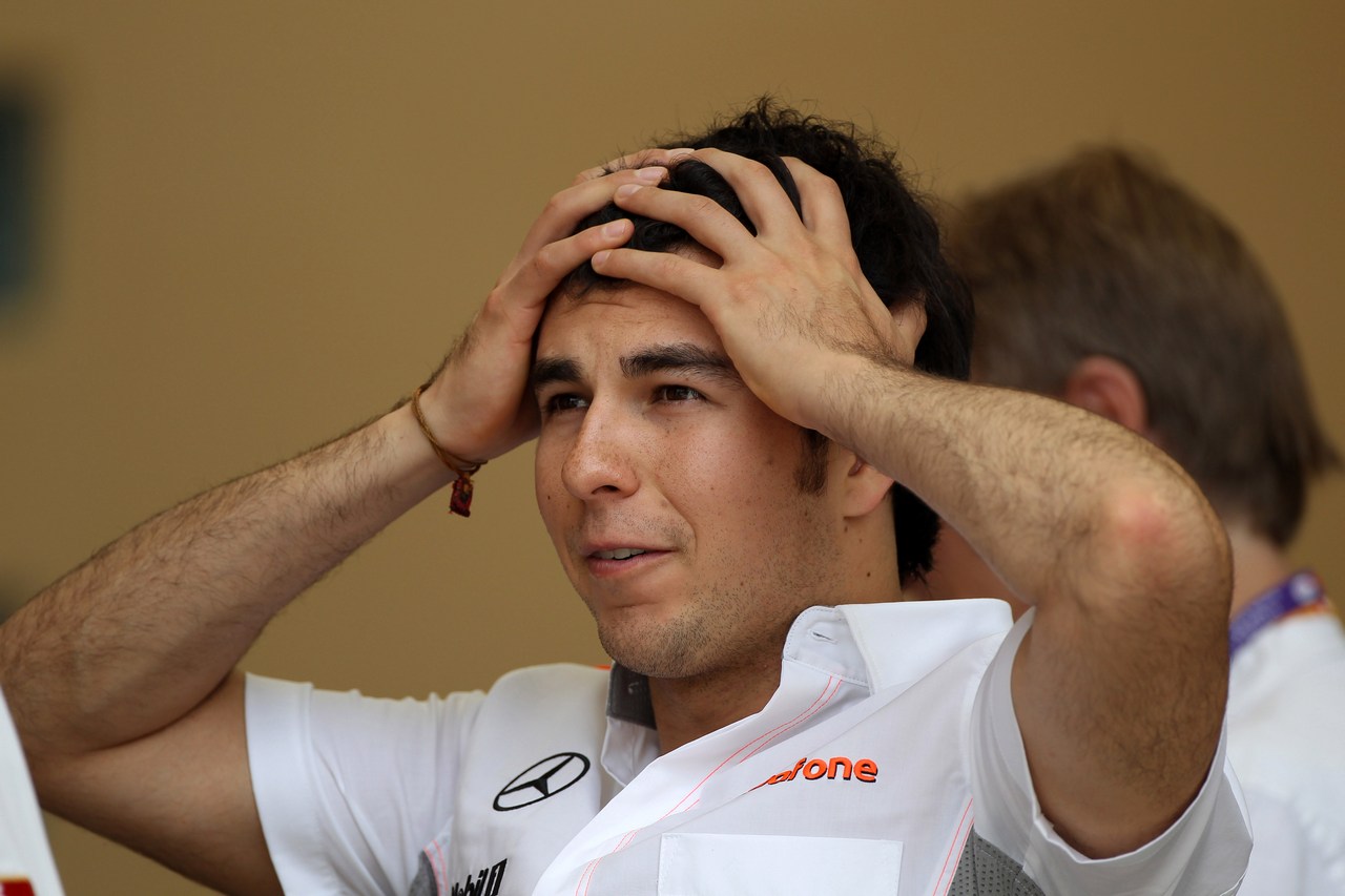 19.04.2013- Free Practice 2, Sergio Perez (MEX) McLaren MP4-28 