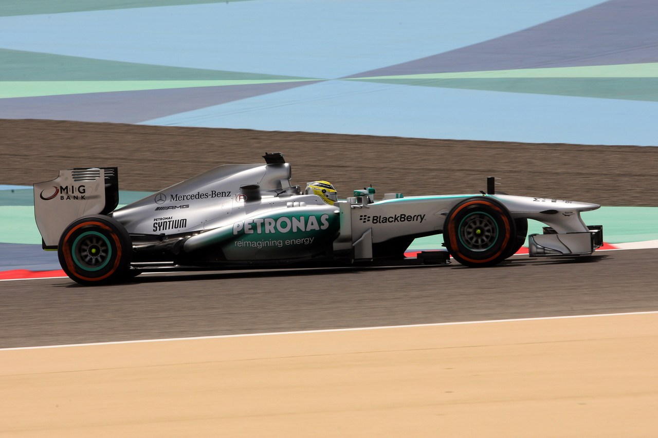 19.04.2013- Free Practice 1, Nico Rosberg (GER) Mercedes AMG F1 W04 