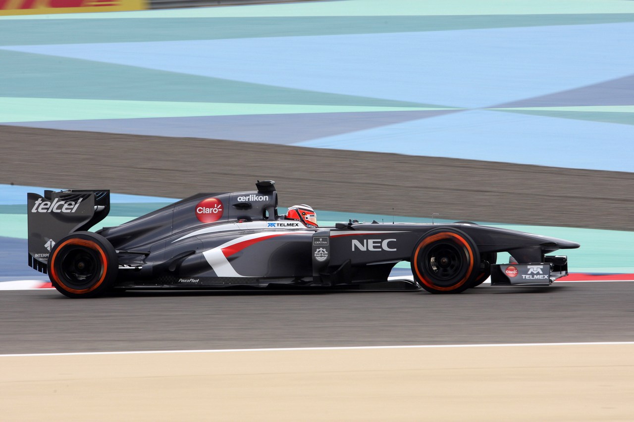 19.04.2013- Free Practice 1, Nico Hulkenberg (GER) Sauber F1 Team C32 